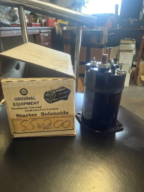 Startsolenoid usa tillverkad 1957-75