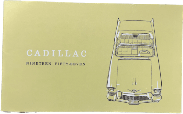 Cadillac 1957 Ägarhandbok