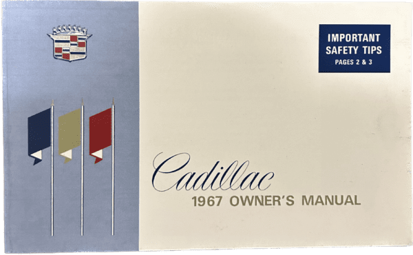 Cadillac 1967 Ägarhandbok